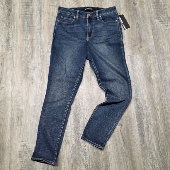DKNY High Rise Skinny Ankle Jeans New with Tags Size 30/10 - Picture 1 of 6